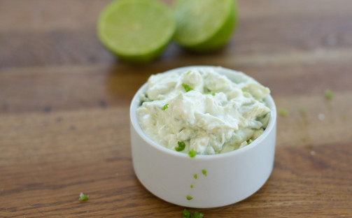 Avocadosås med lime