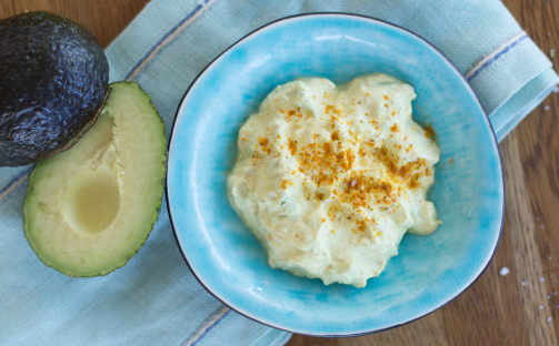 Avocadosås med saffran