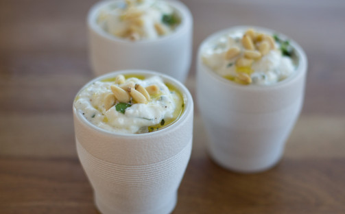 Basilikasås med vitlök