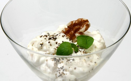 Dessert med nötter