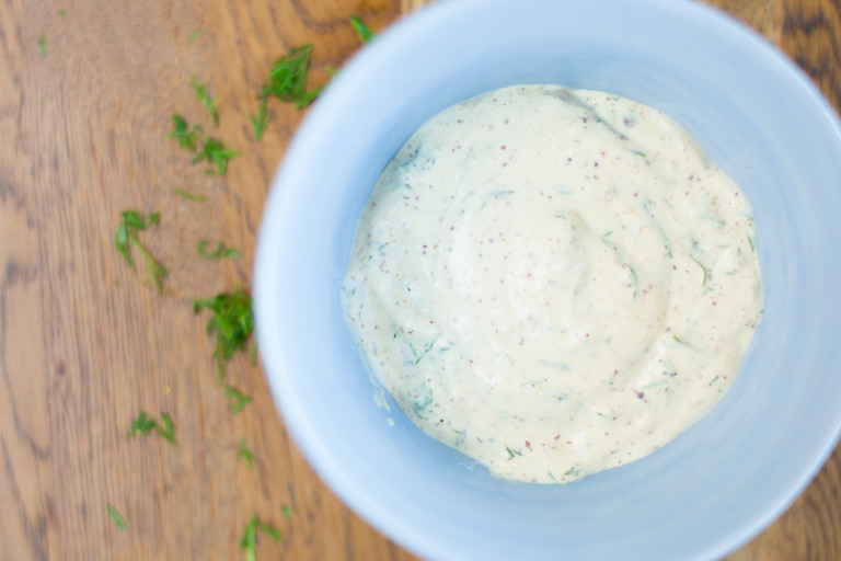 Dressing med senap och dill Salakis