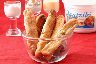 Feta- och olivpinnar