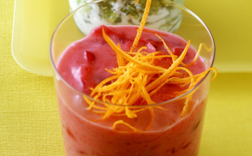 Hallonsalsa