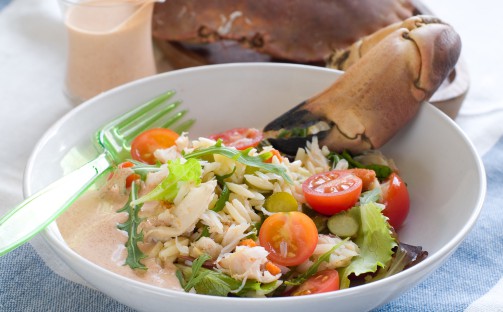 Krabbsallad