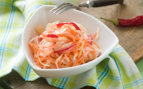 Kryddig cole slaw