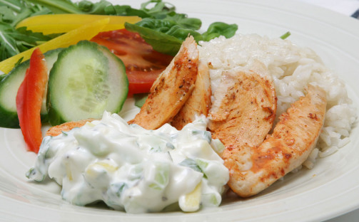 Kyckling på indiskt vis