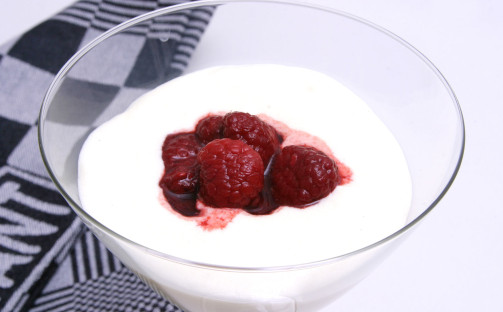 Lingon och yoghurt