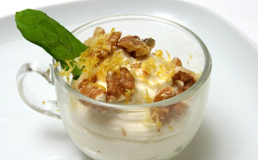 Mousse di Yoghurt Limon