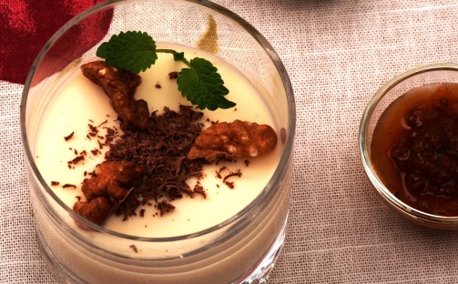 Pannacotta med stjärnanis