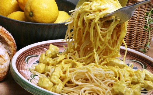 Pollo Limonello (Kyckling i krämig citronsås)