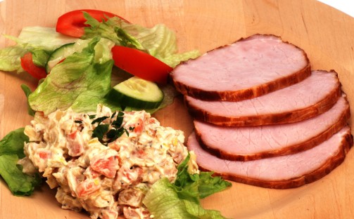 Potatissallad med rotfrukter