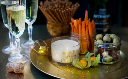 Mellodipp: Yoghurtsås med rostad paprika