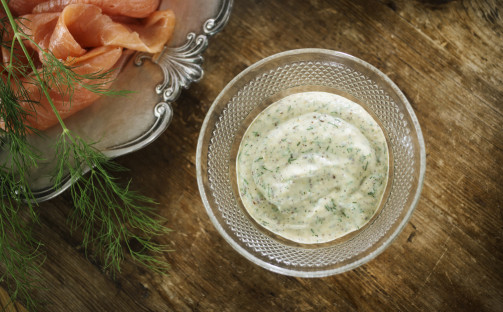 Söt senapsyoghurt