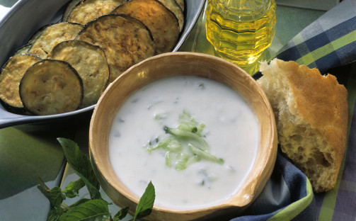 Potatissoppa med vitlök