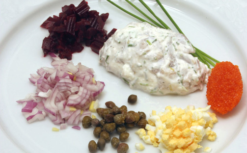 Tartar på strömming med ishavsrom