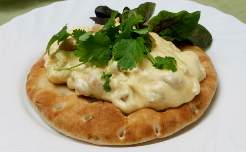 Varm smörgåstårta