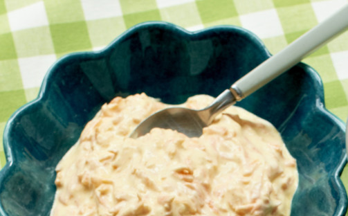 Yoghurtsås med rostad paprika