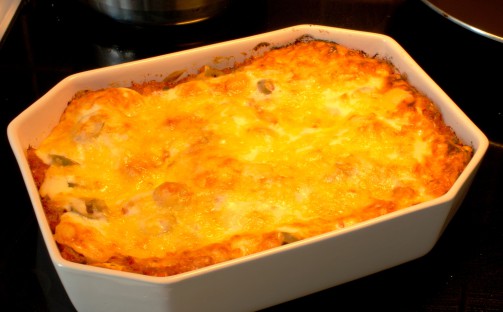 Korvlasagne