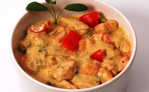 Kycklinggryta med curry