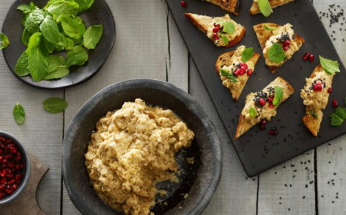 Yoghurtdipp med aubergine