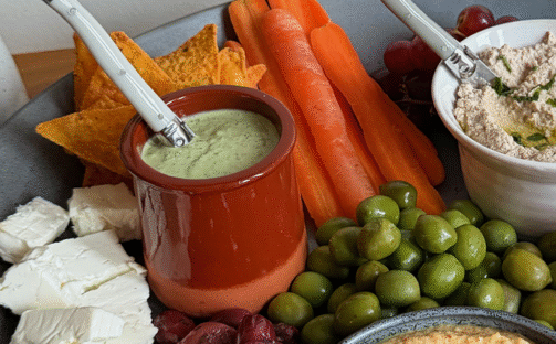 Örtig tahiniyoghurt